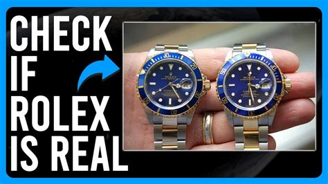 how do i know if my rolex watch is real|how to spot real rolex.